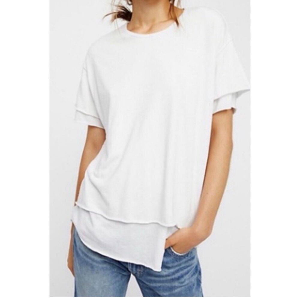 We The Free Cloud 9 Oversized Layered T-shirt